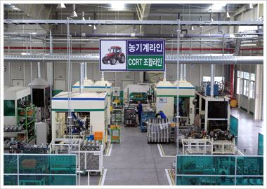 Agricultural machinery Line image